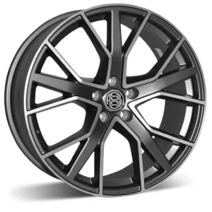 RSSW – Quattro – Gunmetal – 17″x7.5″ 33mm – Summer Wheels – AVW763QGMF